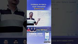 Stefan’s Law Explained in Hindi neet physics thermalphysics [upl. by Colette]