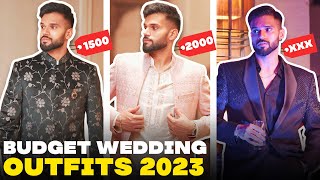 SEXY Budget WEDDING OUTFIT 2024  Winter Wedding Outfits Mens Fashion  BeYourBest Fashion San Kalra [upl. by Solegna]