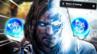 The Shadow Of Mordor Platinum Trophy Is Peak Gaming At Its Finest [upl. by Evilc]