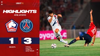 HIGHLIGHTS 2425 I LOSC  Paris SaintGermain 13 Ligue 1 journée 3 😓❌ [upl. by Amble]