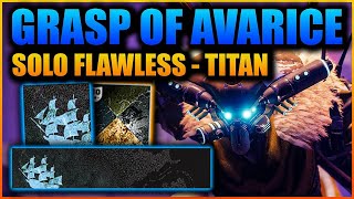 Solo Flawless Grasp of Avarice on Prismatic Titan Echoes [upl. by Depoliti]