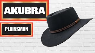 Akubra Plainsman  Graphite  Hats By The Hundred [upl. by Yttam]