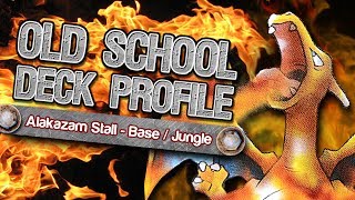 Old School Pokemon Deck Profile  Alakazam Stall  Base  Jungle Format [upl. by Wilone129]