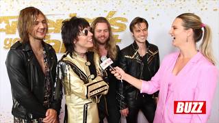 The Struts Talk About New Music New Tour and Courtney  AGT BACKSTAGE [upl. by Fogel210]