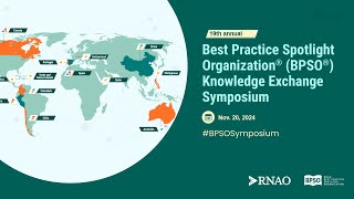 Best Practice Spotlight Organization BPSO Knowledge Exchange Symposium [upl. by Worsham]