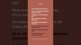 Massaka  Cehennemin Dibi  Speedup  Lyrics  spotify keşfet tiktok [upl. by Yramesor]