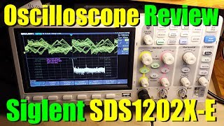 Siglent SDS1202X E Oscilloscope Review [upl. by Dnalyar370]