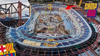 Camp Nou construction Update – Big Changes in North Goal Zone amp VIP Areas Dec 11 2024 [upl. by Thorpe]