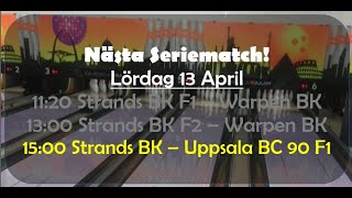 Live stream Seriematch Bowling Hudiksvall [upl. by Seedman]