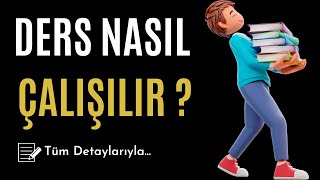 Nasıl Ders Çalışılır  Tüm Ayrıntılarıyla  YKS  LGS  KPSS [upl. by Eddy]