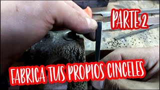 Fabricación de cinceles  Recosido forjado templado y Revenido Parte2 [upl. by Aneba]