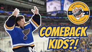 St Louis Blues are showing right away This years team doesnt quit [upl. by Marius]