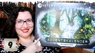 UNBOXING Ravensburger Adventskalender  Der magische Wald  Tag 9  zwei magische Bäume [upl. by Patric]