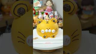 Tiger Cake 🐻  Cake Fun vuongtroncake cakefun  Cake Fun shorts [upl. by Zia940]