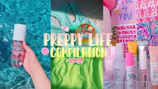 Preppy TikTok Compilation 1 🐠☀️🌈 ⚠️NOT MY VIDEO ⚠️ [upl. by Brecher]