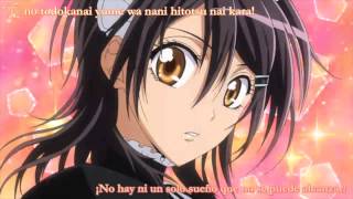 Kaichou wa Maidsama OP  My Secret  Saaya Mizuno  Lyrics amp Sub Español [upl. by Tilney]