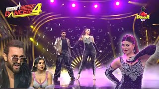 Urvashi Rautela And Aniket Romantic Performance  Indias Best Dancer S4  IBD 4  EP 35  Dumar Boy [upl. by Munt]