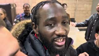 Terence Crawford REACTS to David Benavidez BRUTAL KNOCKOUT of Demetrius Andrade [upl. by Eckardt]