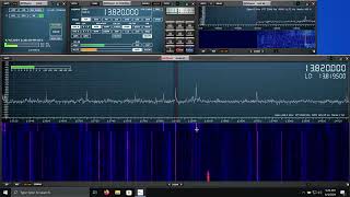 RTLSDR Blog v4 Good Reception amp Sound in SDRuno EXTIO v106 [upl. by Nolubez]