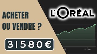 Janalyse laction PEA L’Oreal   Suivi portefeuille bourse PEA CTO  Ep20 [upl. by Aihtniroc]