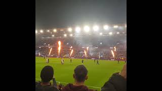 Fireworks starting Aston villa vs crystal palace EFL carabao cup 4th round premier league [upl. by Hairahs280]