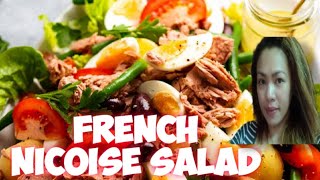 FRENCH NICOISE SALAD RECIPE [upl. by Ahsilyt]