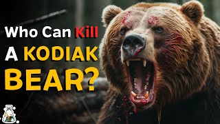 6 Animals That Could Defeat a Kodiak Bear [upl. by Namzaj]