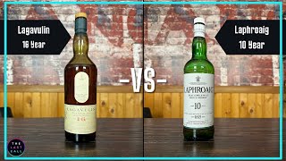 Laphroaig 10 Single Malt vs Lagavulin 16 Single Malt Comparisons [upl. by Lindbom176]