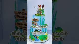 baliqli toʻrtlar cake birthdaycake [upl. by Manson428]