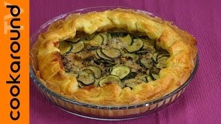 Torta salata zucchine e gorgonzola  Ricette torte salate [upl. by Findlay471]