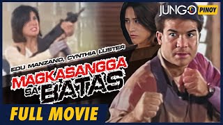 Magkasangga sa Batas  Edu Manzano Cynthia Luster  Full Tagalog Action Movie [upl. by Sirroned]