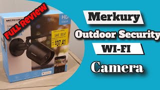 Merkury Outdoor Camera [upl. by Amlev]