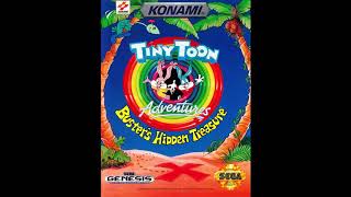 Tiny Toon Adventures Busters Hidden Treasure  The Volcano GENESISMEGA DRIVE OST [upl. by Atenaz]