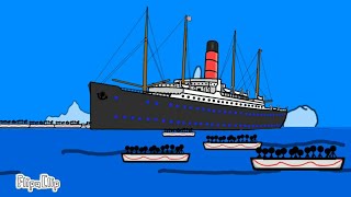 RMS Carpathia FlipaClip🚢 [upl. by Letti]