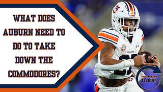 The College Loop  What does Auburn need to do to take down Vanderbilt this Saturday [upl. by Orna]