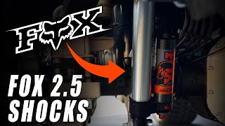 FOX ELITE 25 SHOCKS for FORD SUPERDUTY TRUCKS [upl. by Bridwell658]