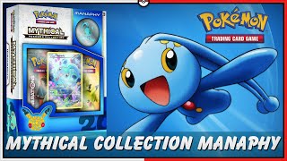 Pokémon TCG UNBOX MYTHICAL COLLECTION MANAPHY COM BOOSTERS GENERATIONS ÉPICOS [upl. by Ibrab636]