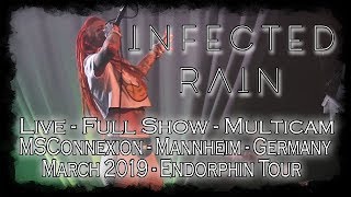 Infected Rain LIVE  MS Connexion Mannheim FULL SHOW 140319  Dani Zed Reviews [upl. by Rhine]