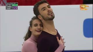 Gabriella Papadakis Guillaume Cizeron  20190126  European championship  Free Dance [upl. by Ahsina254]