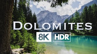 Italian Dolomites 8K HDR 60p [upl. by Anyek]