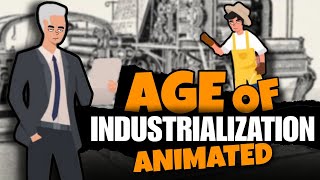 The age of industrialisation CLASS 10 animated 1 shot  Class 10 SST history one shot boards 2023 [upl. by Ettenahs]