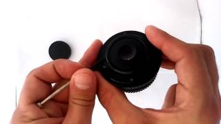 Get the aperture ring in your vintage M42 lens to work in full manual mode An easy mod [upl. by Teahan]