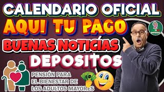 😱🤑¡¡CALENDARIO OFICIAL DE LOS PAGOS DE SEPTIEMBRE PENSIÓN BIENESTAR DE LOS ADULTOS MAYORES🤑😱 [upl. by Egiarc]