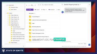 Using Egnyte’s AI Knowledge Base for Property Management Insights [upl. by Allegna37]