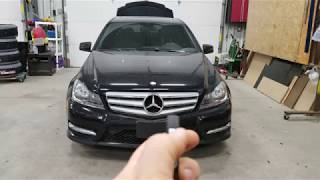 Viper 4706V Remote Start On 2012 Mercedes Benz C300 [upl. by Jackelyn]