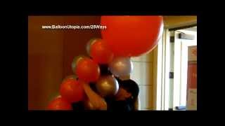 How to Make a Square Column from Balloons [upl. by Rector]