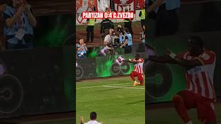 Cherif Ndiaye goal Fans react crvenazvezda partizan football [upl. by Eerej298]