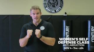 Hendersonville Martial Arts Invites You to Our Womens Self Defense Class [upl. by Alameda]