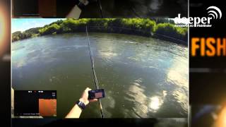 Портативный эхолот  Deeper Smart Fishfinder [upl. by Mayman]