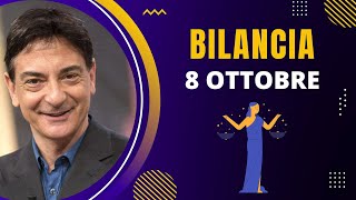 Bilancia ♎️ LOroscopo di Paolo Fox  8 Ottobre 2024  Calma apparente fuoco sotto la cenere [upl. by Enotna]